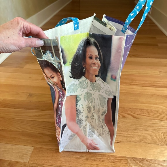 Obama Hat Cap and Obama Shopping Bag Shopping Tote - Picture 5 of 16